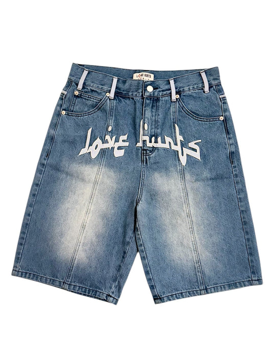 Applique Embroidered Jorts